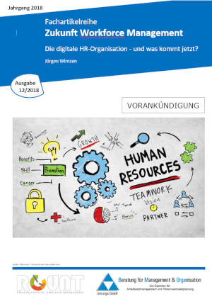 2018/12 - Vorankündigung - Digitale HR Organisation