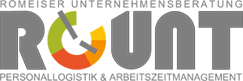 Logo ROUNT GmbH - Unternehmensberatung für Personallogistik und Arbeitszeitmanagement